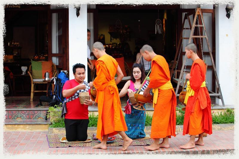 Cafe De Laos Hotel Luangprabang Kültér fotó